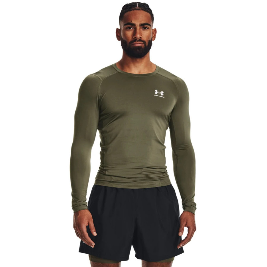 Sous-maillot manches longues Under Armour kaki