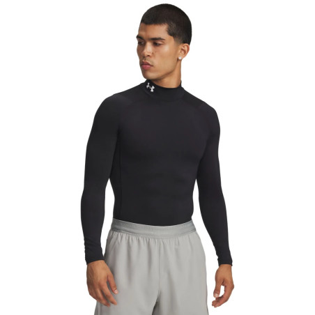 Sous-maillot manches longues et col Under Armour noir