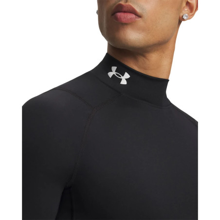 Sous-maillot manches longues et col Under Armour noir