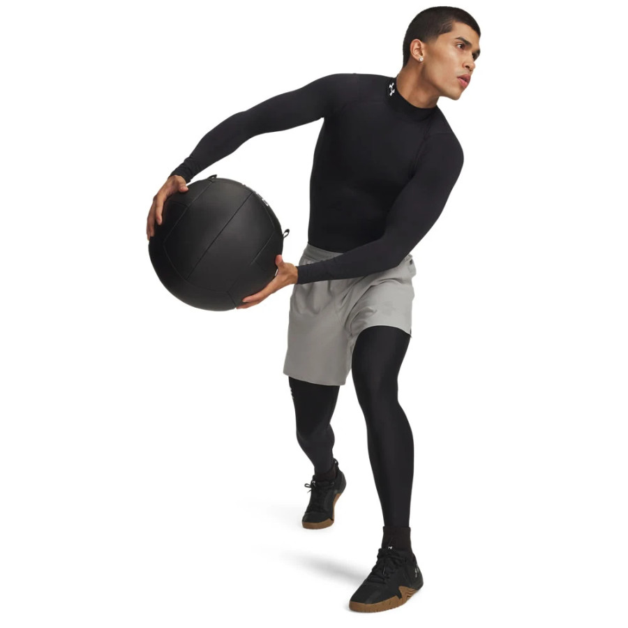 Sous-maillot manches longues et col Under Armour noir