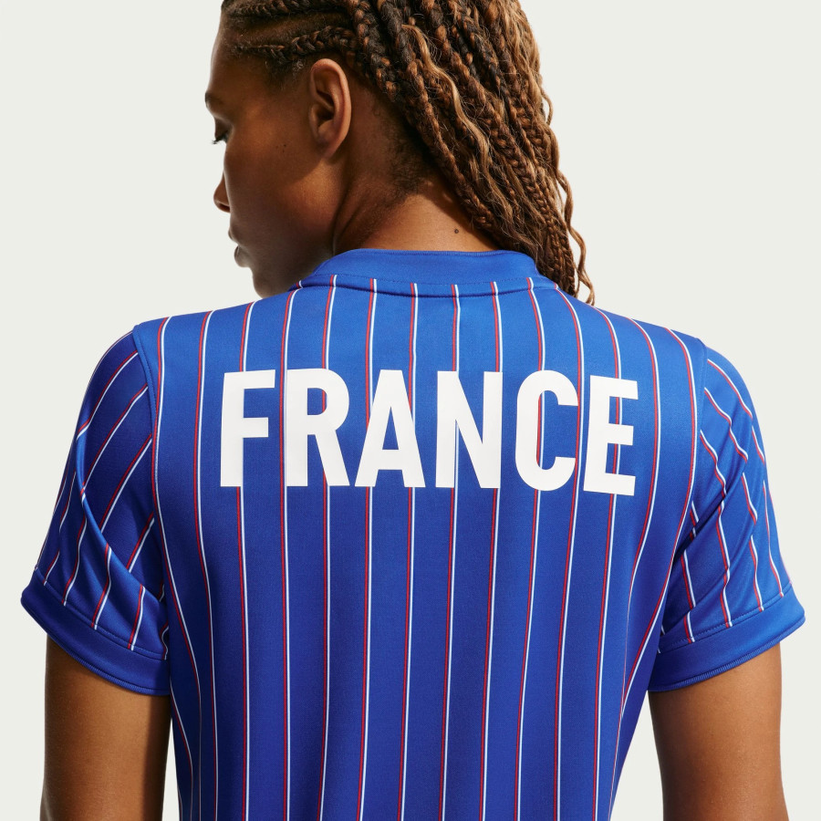 Maillot avant match Femme Equipe de France x Jacquemus bleu