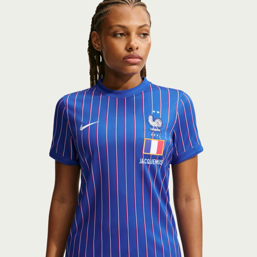 Maillot avant match Femme Equipe de France x Jacquemus bleu