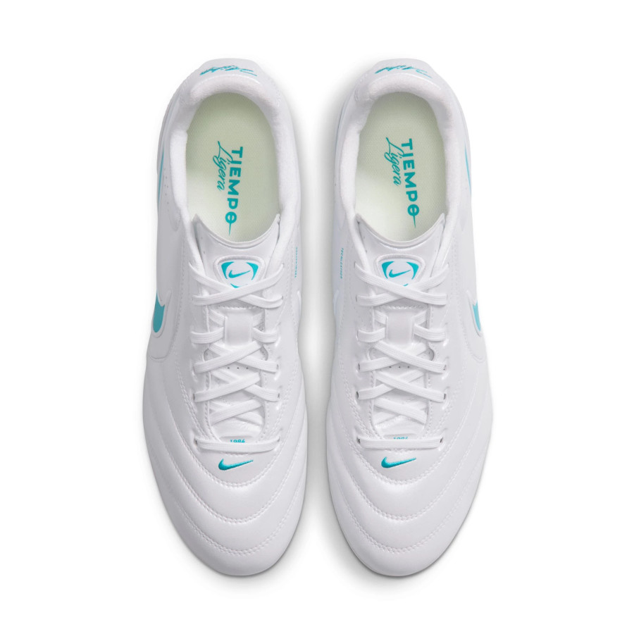 Nike Tiempo Ligera Pro FG blanc bleu