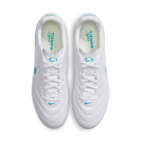 Nike Tiempo Ligera Pro FG blanc bleu