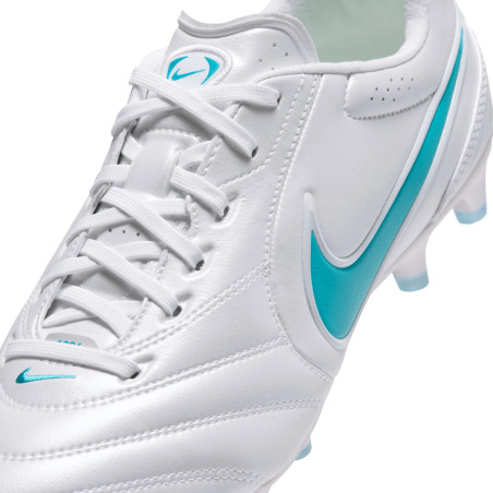 Nike Tiempo Ligera Pro FG blanc bleu