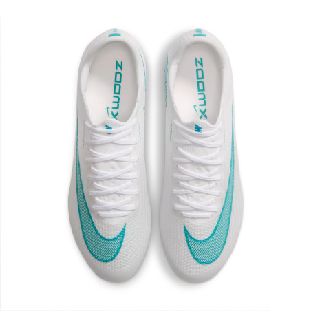 Nike Air Zoom Mercurial Superfly 11 Elite FG blanc bleu