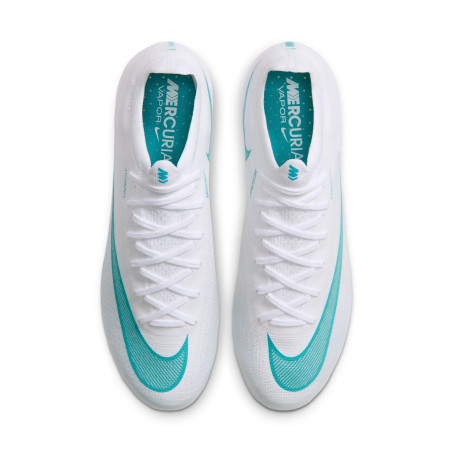 Nike Mercurial Vapor 17 Elite FG blanc bleu
