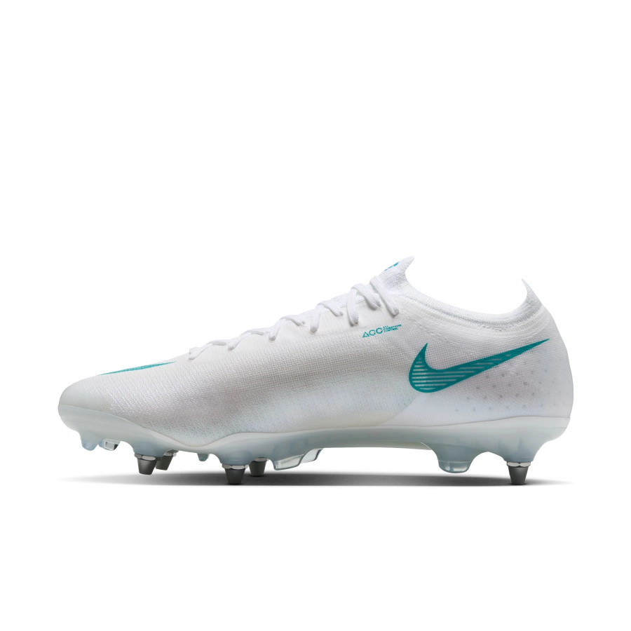 Nike Mercurial Vapor 17 Elite SG-Pro blanc bleu