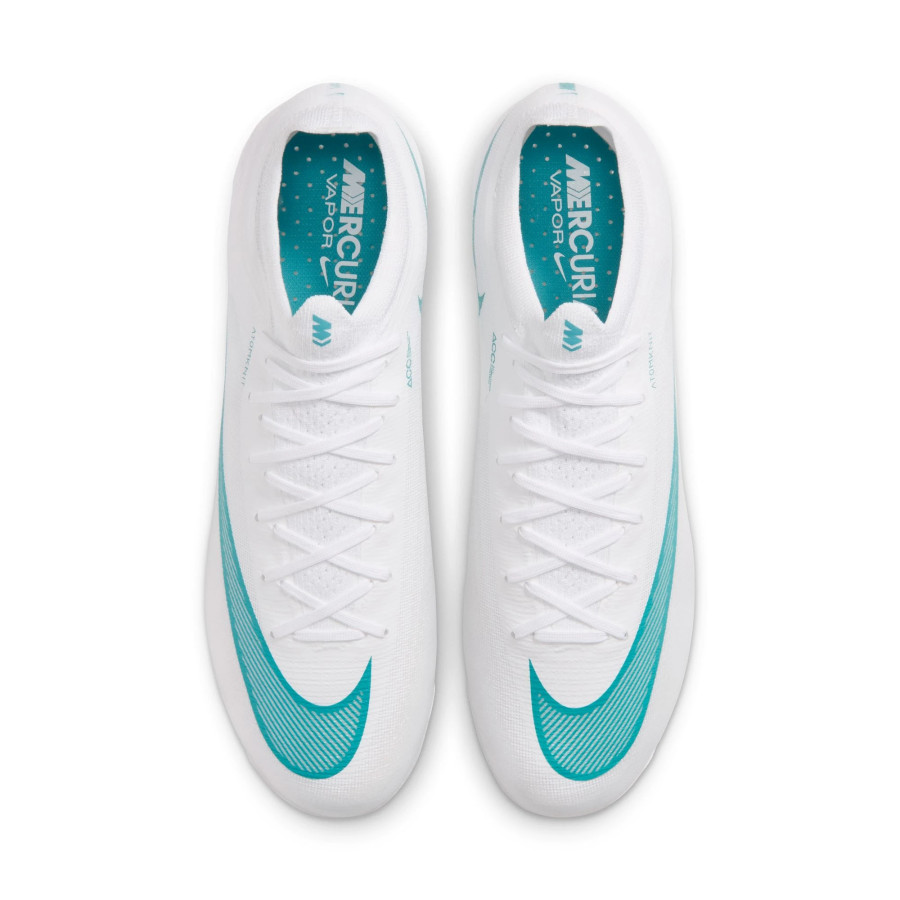 Nike Mercurial Vapor 17 Elite AG-Pro blanc bleu