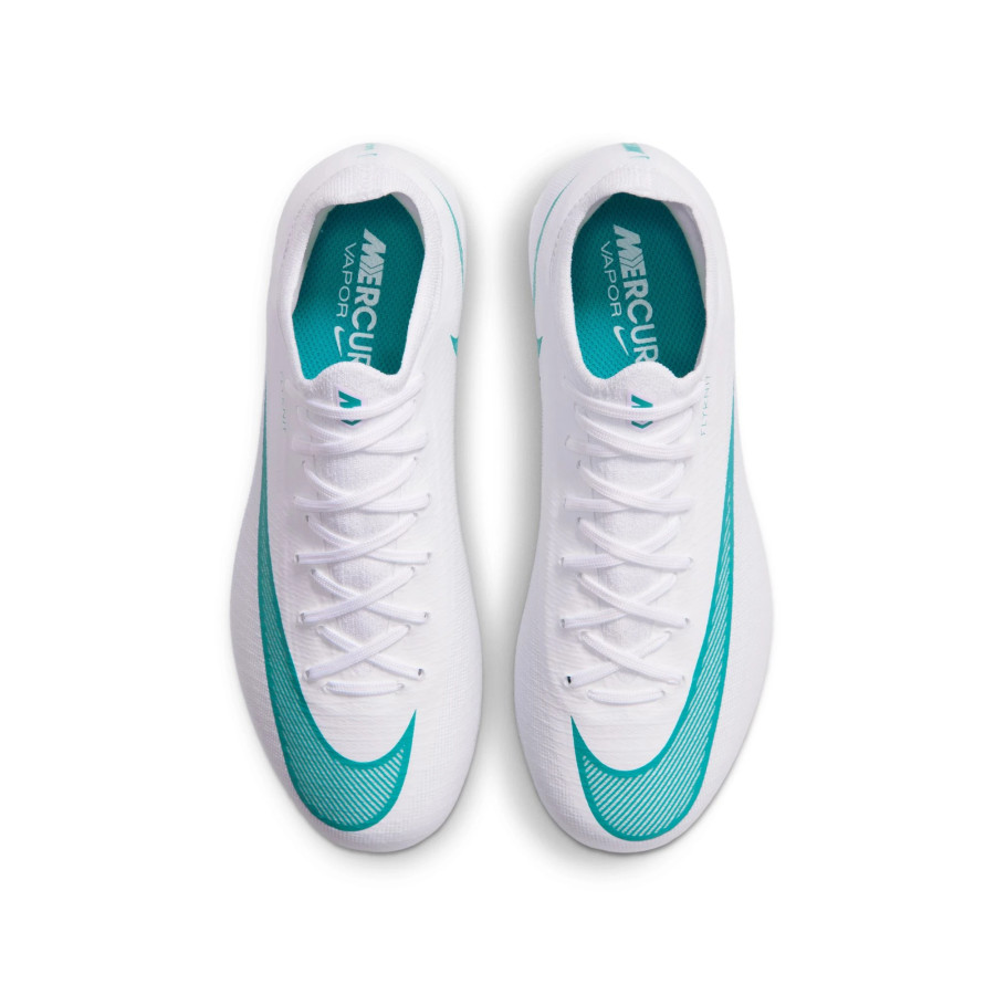 Nike Mercurial Vapor 17 junior Pro FG blanc bleu