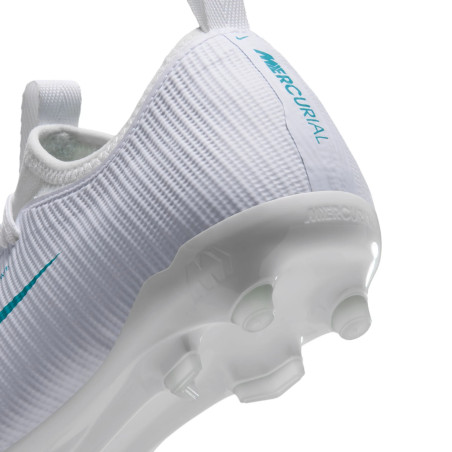 Nike Mercurial Vapor 17 junior Academy FG/MG blanc bleu