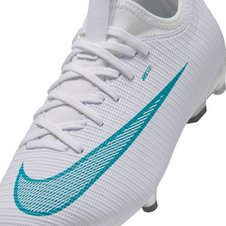 Nike Mercurial Vapor 17 junior Academy FG/MG blanc bleu