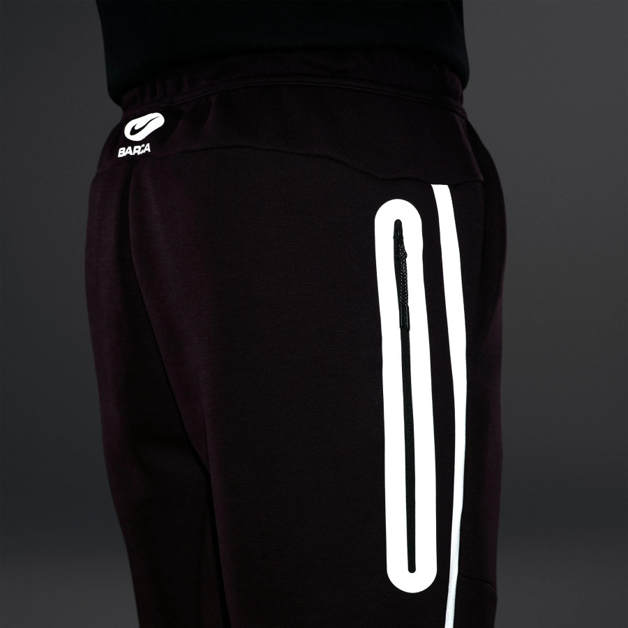 Pantalon survêtement FC Barcelone TechFleece violet
