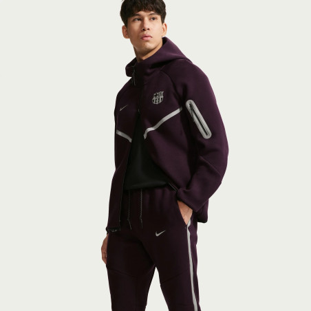 Pantalon survêtement FC Barcelone TechFleece violet