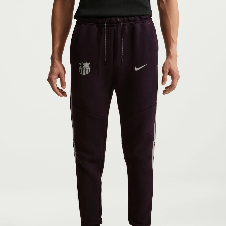 Pantalon survêtement FC Barcelone TechFleece violet