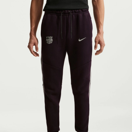 Pantalon survêtement FC Barcelone TechFleece violet