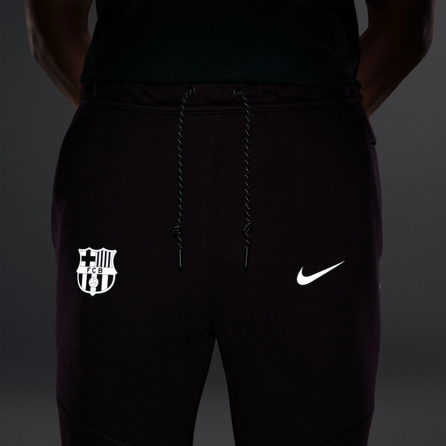 Pantalon survêtement FC Barcelone TechFleece violet