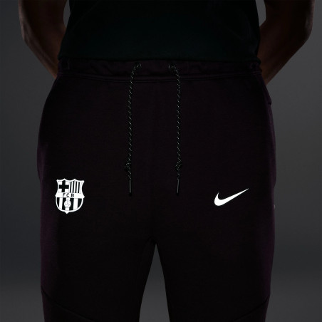 Pantalon survêtement FC Barcelone TechFleece violet