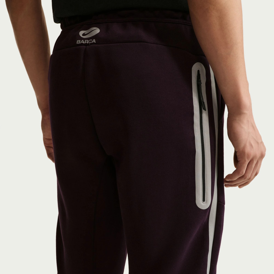 Pantalon survêtement FC Barcelone TechFleece violet