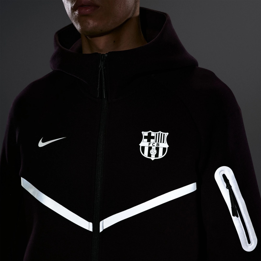 Veste survêtement FC Barcelone TechFleece violet
