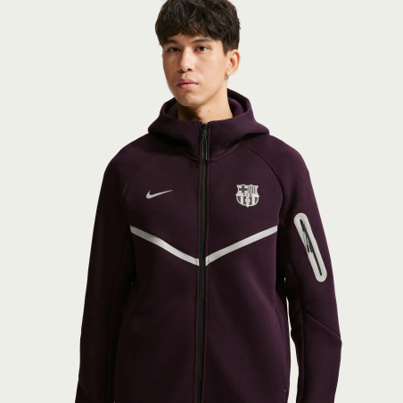 Veste survêtement FC Barcelone TechFleece violet