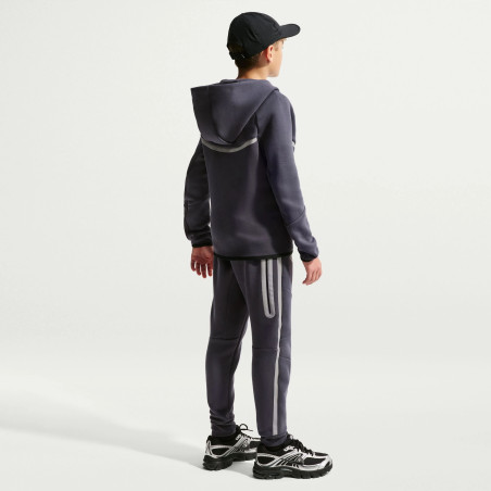 Pantalon survêtement junior PSG TechFleece gris