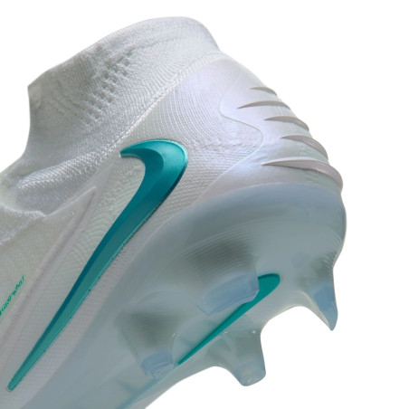 Nike Phantom 6 montante Elite FG blanc bleu