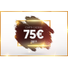 Carte cadeau digitale foot.fr 75€