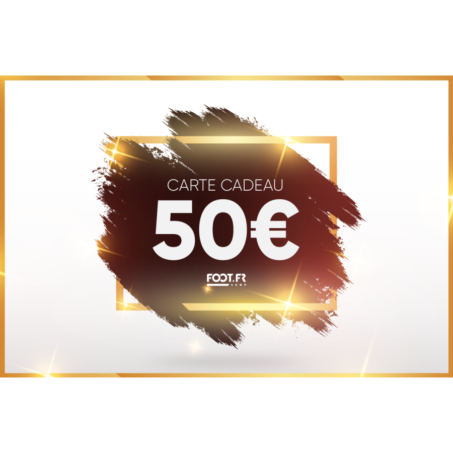 Carte cadeau digitale foot.fr 50€