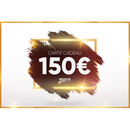 Carte cadeau digitale foot.fr 150€