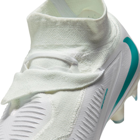 Nike Phantom 6 montante Pro FG blanc bleu