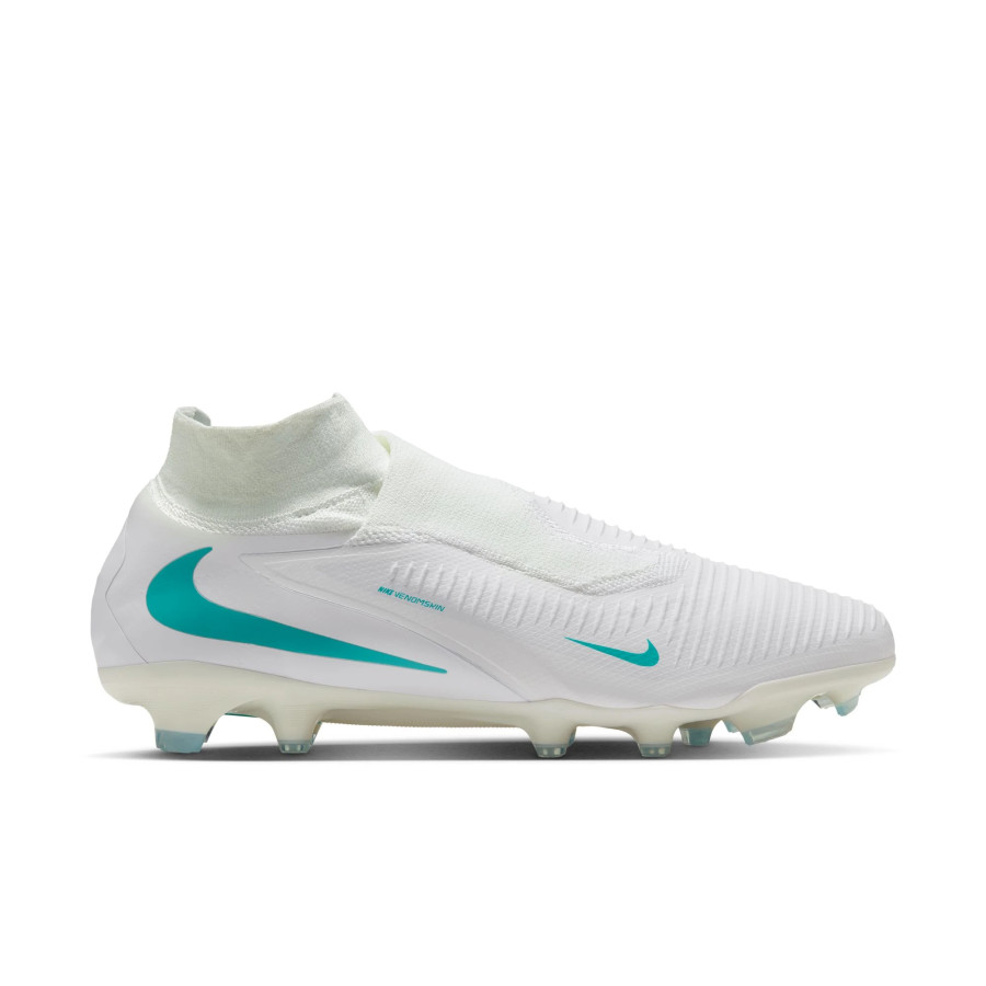Nike Phantom 6 montante Pro FG blanc bleu