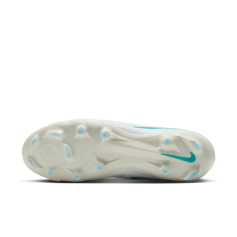 Nike Phantom 6 montante Pro FG blanc bleu