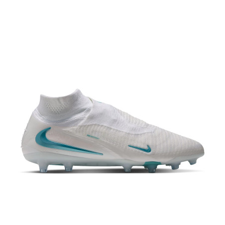 Nike Phantom 6 montante Elite AG-Pro blanc bleu