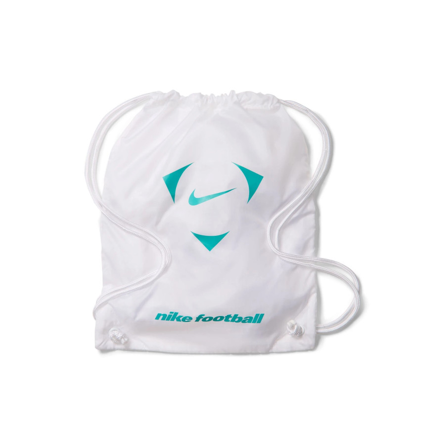 Nike Phantom 6 montante Elite AG-Pro blanc bleu