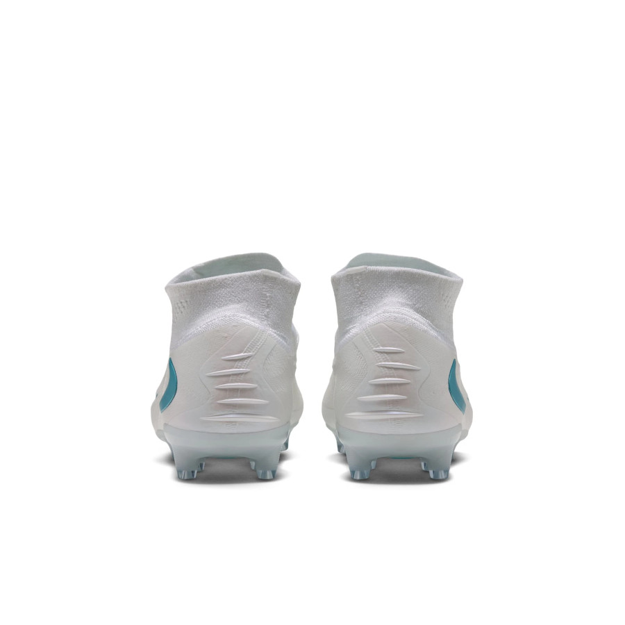 Nike Phantom 6 montante Elite AG-Pro blanc bleu
