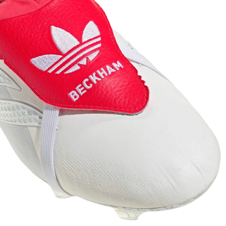 adidas Predator Beckham Elite FT FG blanc rouge