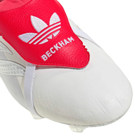 adidas Predator Beckham Elite FT FG blanc rouge