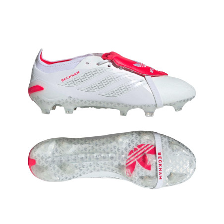 adidas Predator Beckham Elite FT FG blanc rouge