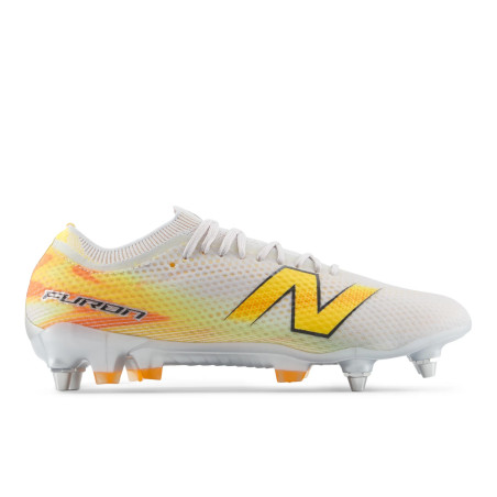 New Balance Furon V9 Elite SG blanc jaune