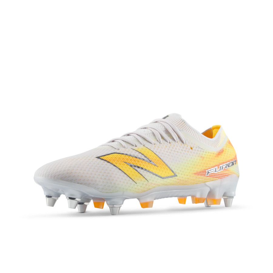 New Balance Furon V9 Elite SG blanc jaune