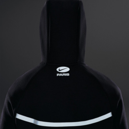 Veste survêtement PSG TechFleece gris