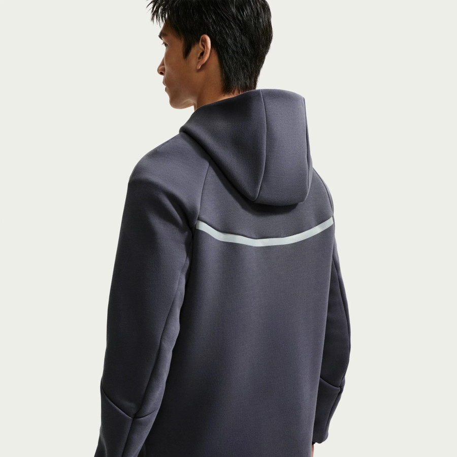 Veste survêtement PSG TechFleece gris