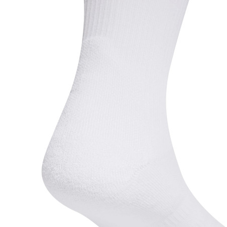 Chaussettes adidas mi-mollet blanc