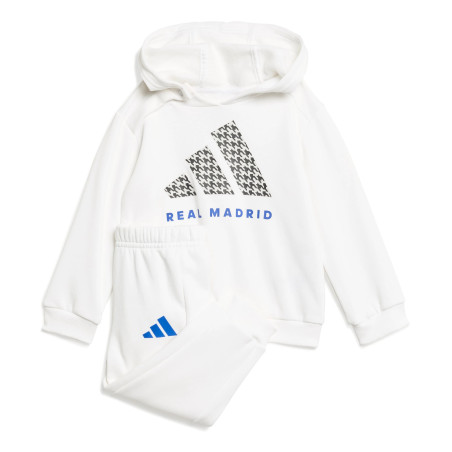 Ensemble survêtement bébé Real Madrid blanc