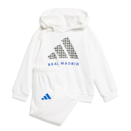 Ensemble survêtement bébé Real Madrid blanc
