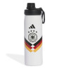 Gourde Allemagne Metal blanc noir