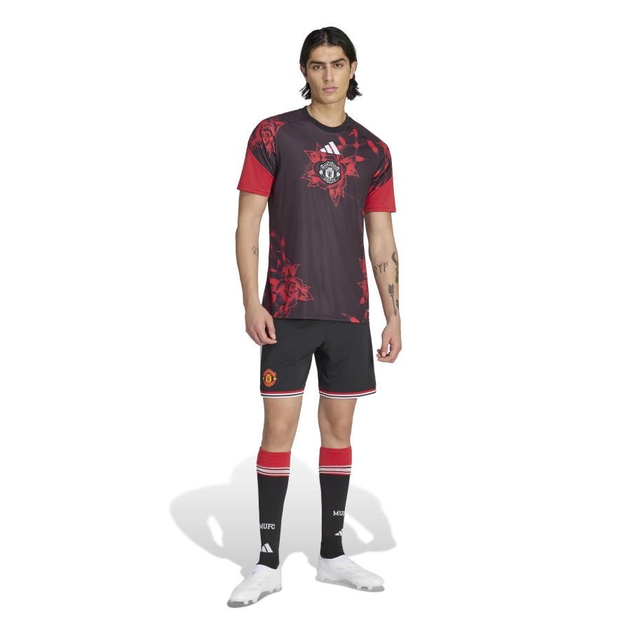 Maillot avant match Manchester United noir