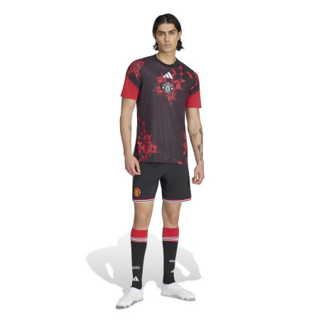Maillot avant match Manchester United noir