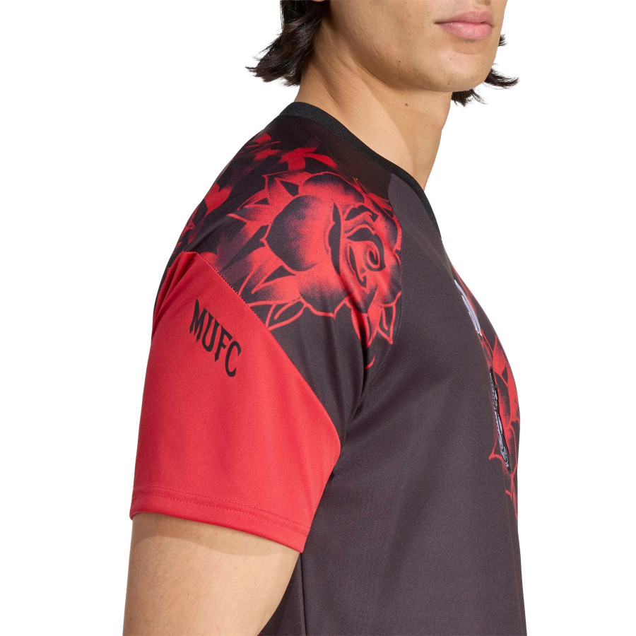 Maillot avant match Manchester United noir